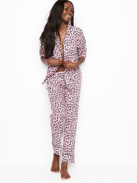 Пижама Victoria’s Secret LEOPARD PRINT LONG