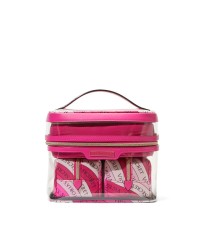 Набір косметичок 4-in-1 Train Case Beauty Bag Set Pink Swirl