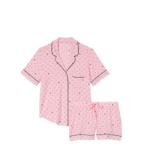 Пижама Modal Short Pajama Set Pretty Blossom Logo Pin Dot