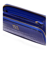 The Victoria Small Wallet Blue V-logo