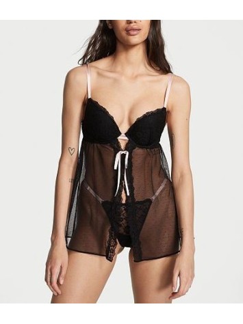 Пеньюар Very Sexy Babydoll Set Black
