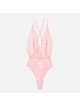 Боді Unlined Lace Teddy Rose