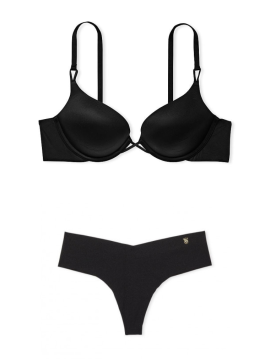 Комплект білизни Bombshell Plunge Bra Black Set