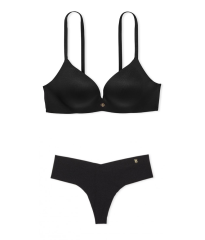 Комплект белья So Obsessed padded no-wire Black Set
