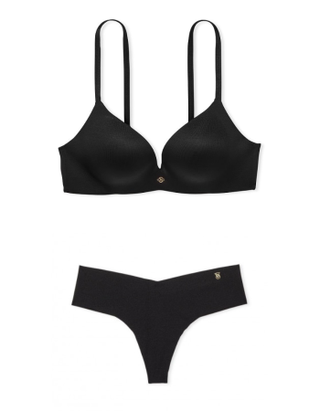Комплект белья So Obsessed padded no-wire Black Set