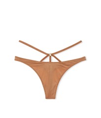 Трусики So Obsessed Strappy Thong Panty Toffee