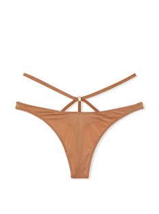 Трусики So Obsessed Strappy Thong Panty Toffee