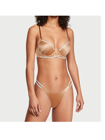 Комплект білизни Very Sexy Shine Strap Push-Up Bra Toffee Set