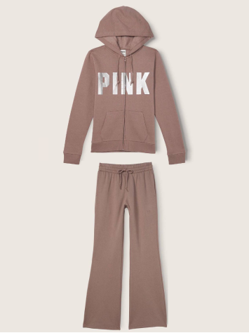 Спортивний костюм PINK Iced Coffee Sgine Brown Logo