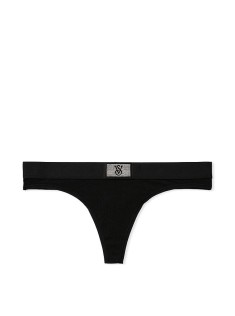 Трусики Shine Patch Thong Panty Black