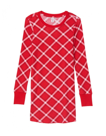 Нічна сорочка Thermal Sleepshirt Red Plaid