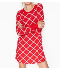 Нічна сорочка Thermal Sleepshirt Red Plaid