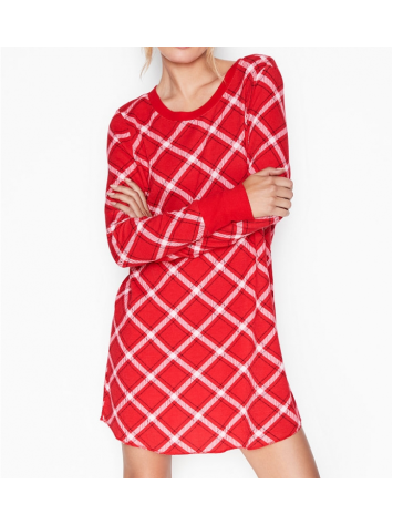 Нічна сорочка Thermal Sleepshirt Red Plaid