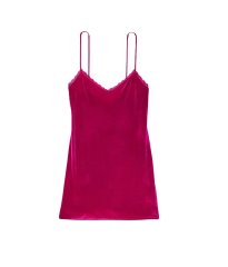 Пеньюар Victoria's Secret Fuchsia Velvet Slip