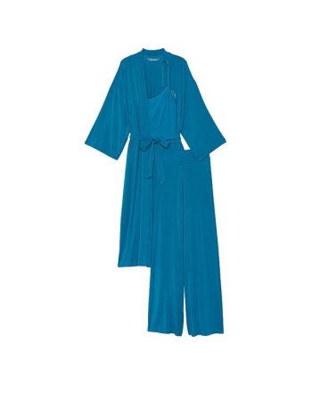 Піжама Victoria's Secret Modal 3-Piece PJ Set Blue