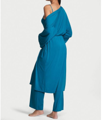 Піжама Victoria's Secret Modal 3-Piece PJ Set Blue