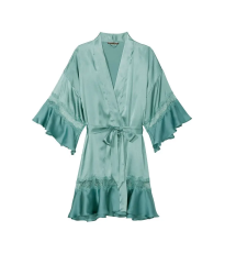 Халат Victoria's Secret Flounce Satin Robe