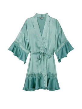 Халат Victoria’s Secret Flounce Satin Robe