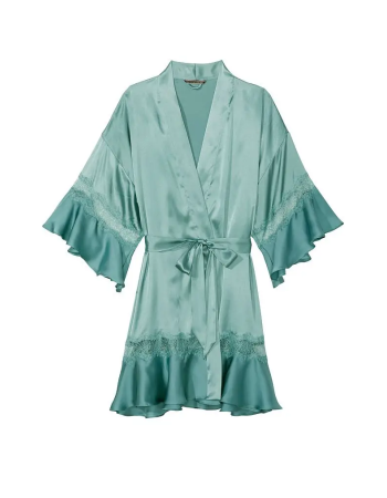 Халат Victoria's Secret Flounce Satin Robe