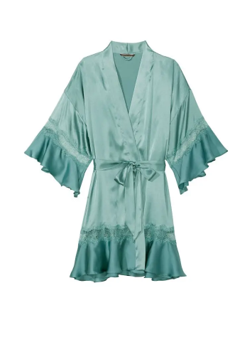 Халат Victoria's Secret Flounce Satin Robe