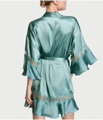 Халат Victoria's Secret Flounce Satin Robe