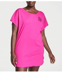 Нічна сорочка Cotton Sleepshirt Fuchsia