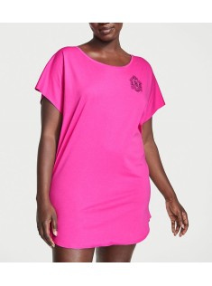 Нічна сорочка Cotton Sleepshirt Fuchsia