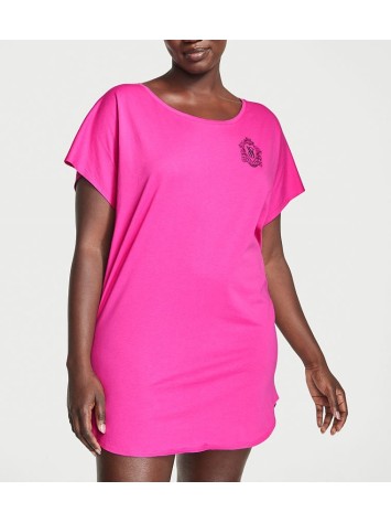 Нічна сорочка Cotton Sleepshirt Fuchsia