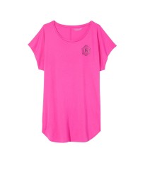 Нічна сорочка Cotton Sleepshirt Fuchsia