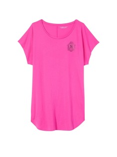 Нічна сорочка Cotton Sleepshirt Fuchsia