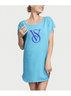 Нічна сорочка Cotton Sleepshirt Blue