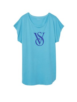 Ночная рубашка Cotton Sleepshirt Blue