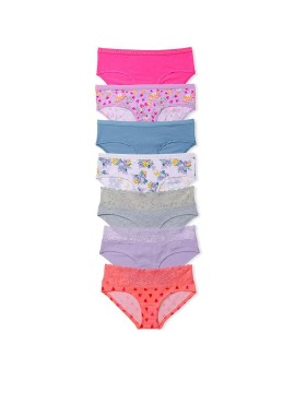 Набор трусиков Hiphugger Cotton Lace Flower Print