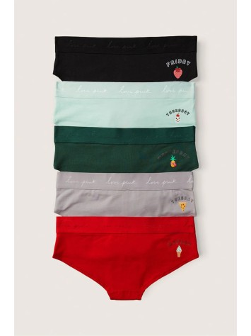 Набір трусиків PINK Logo Hipster Panty