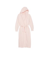 Халат Chenille Hooded Long Robe Purest Pink