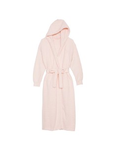 Халат Chenille Hooded Long Robe Purest Pink