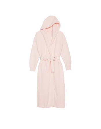 Халат Chenille Hooded Long Robe Purest Pink
