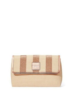 Средняя косметичка Straw Clutch