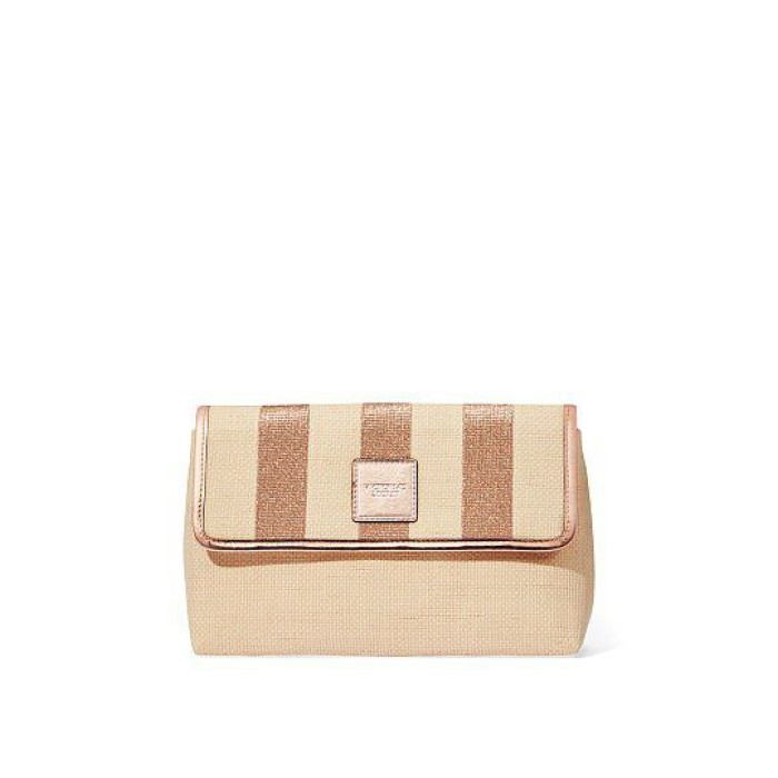 Средняя косметичка Straw Clutch