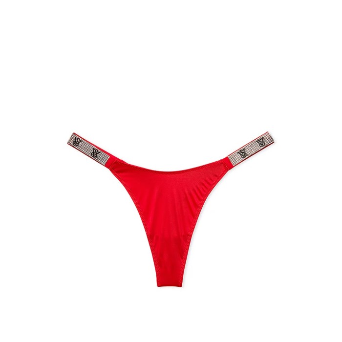 Трусики Shine Strap Thong Panty Lipstick Vs
