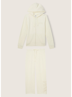 Спортивний костюм PINK Everyday Fleece Zip-up Hoodie Creamer