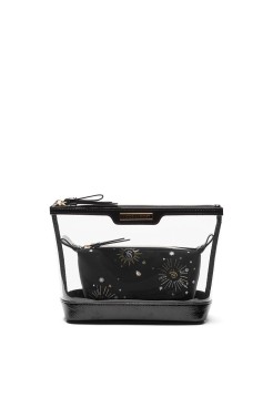 Косметичка 2-Piece Makeup Bag Black Celestial