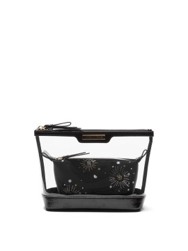 Косметичка 2-Piece Makeup Bag Black Celestial