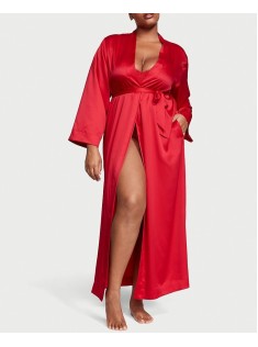 Халат Satin Long Robe Lipstick