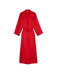 Халат Satin Long Robe Lipstick