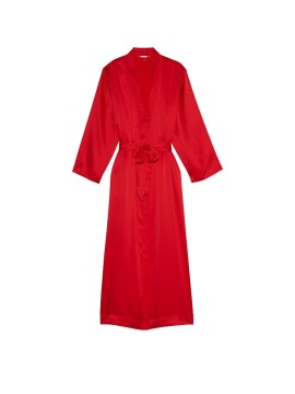 Халат Satin Long Robe Lipstick