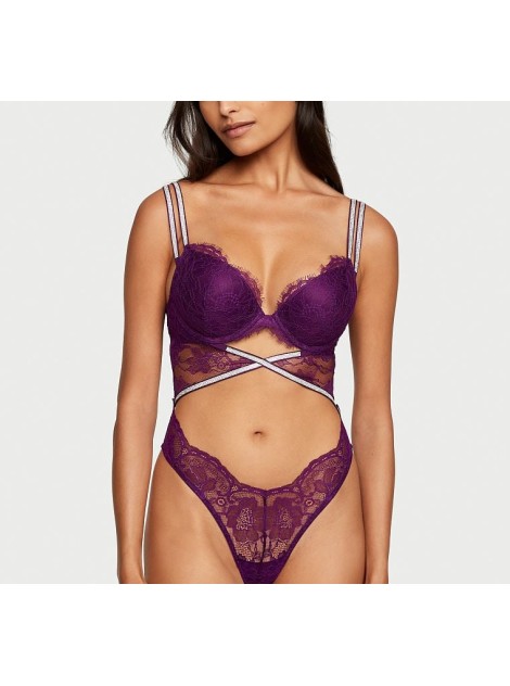 Боді Push-Up Shine Strap Teddy Grape Soda