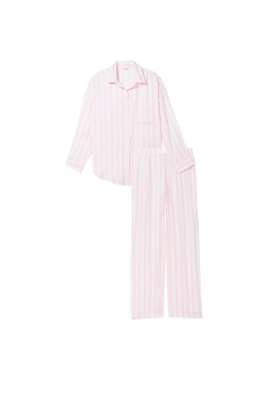 Пижама Cotton-Modal Long Pj Set Pretty Blossom Stripes