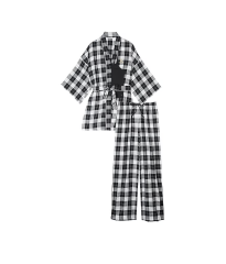 Піжама Victoria's Secret Flannel 3-Piece Long Pajama Set