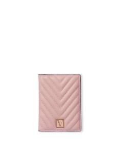 Обкладинка для паспорта Passport Case V-logo Pink